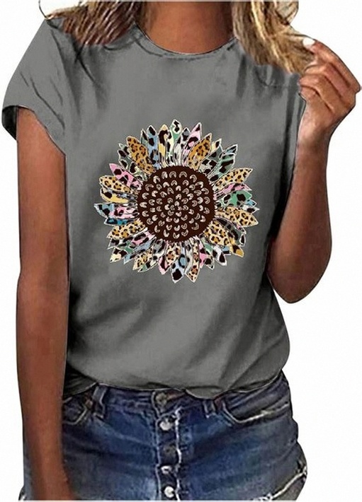 Vintage Bloemen T-Shirt